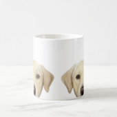 Mug Original jaune de Labrador par le miart (Centre)