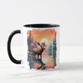 Mug Orignal au reflet du lac Sunset (Gauche)