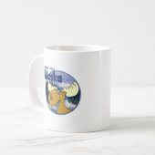 Mug Orignaux de bonheur - Alaska (Devant gauche)
