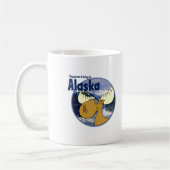 Mug Orignaux de bonheur - Alaska (Gauche)