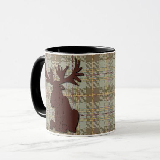 Mug Orignaux mignons (Devant gauche)