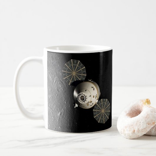 Mug Orion Spacecraft en Orbite lunaire (Avec donut)