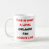 Mug orlando fan, loyal (Gauche)