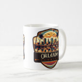 Mug Orlando, Floride | Vintage (Devant droit)