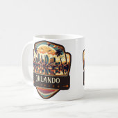 Mug Orlando, Floride | Vintage (Devant gauche)