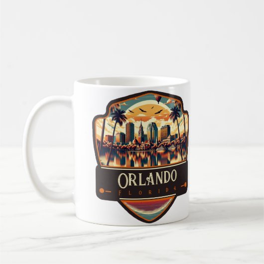 Mug Orlando, Floride | Vintage (Gauche)