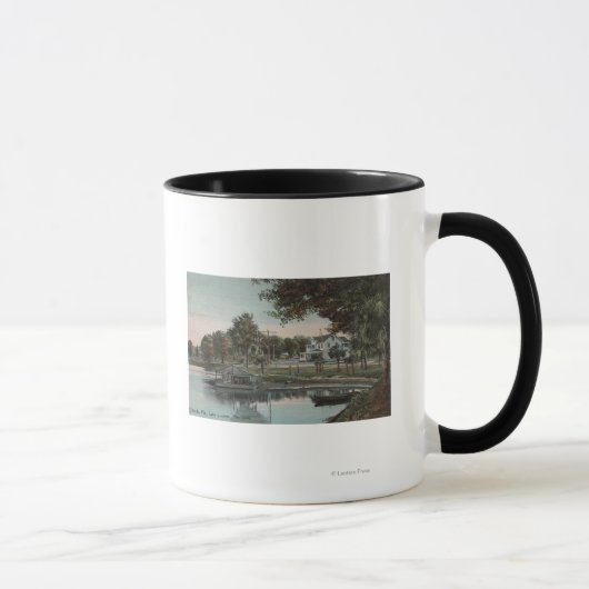 Mug Orlando, Floride - Vue d'une anse au lac (Droite)