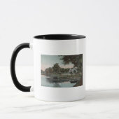 Mug Orlando, Floride - Vue d'une anse au lac (Gauche)