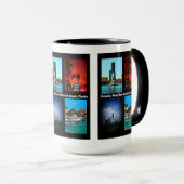 Mug Orlando, Miami, South Beach Collage (Devant droit)