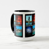 Mug Orlando, Miami, South Beach Collage (Devant gauche)