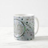 Mug Ormeau d'or de zodiaque de Gémeaux sur la (Devant droit)
