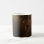 Mug 🖤 Ornamental Dark Gold Pattern - Luxurious & Intr (Centre)