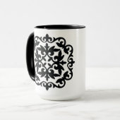 Mug Ornamental Floral Design (Devant gauche)