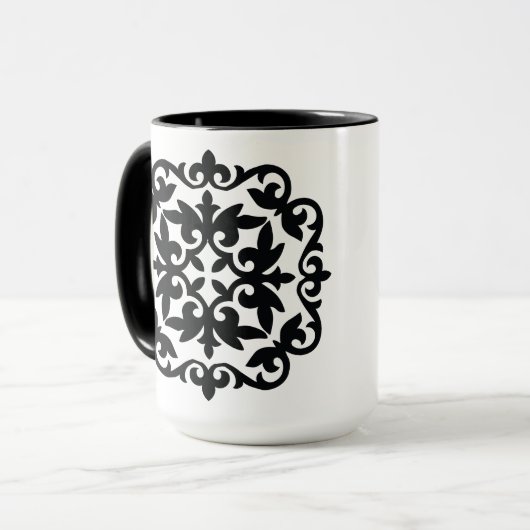 Mug Ornamental Floral Design (Devant gauche)