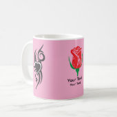 Mug Ornamental Floral Heart Tattoo (Devant gauche)