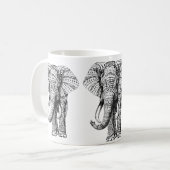 Mug Ornate Elephant (Devant gauche)
