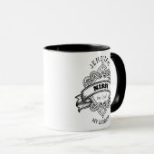 Mug orné Jehovah Nissi (Devant droit)