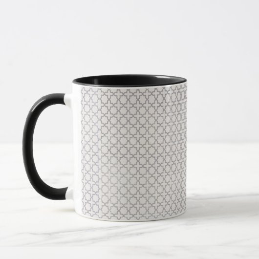 Mug Ornement arabesque élégant (Gauche)