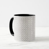 Mug Ornement arabesque élégant (Devant gauche)