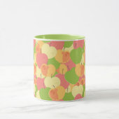 Mug Ornement avec des pommes (Centre)