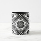 Mug ornement celtique diagonal (Centre)