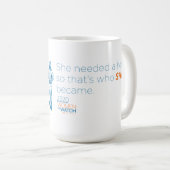 Mug Ornement céramique W2W - Collection du 15e anniver (Devant droit)