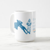 Mug Ornement céramique W2W - Collection du 15e anniver (Devant gauche)