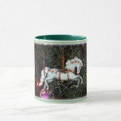 Mug Ornement de cheval de carrousel (Centre)