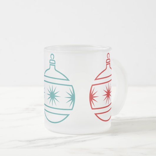 Mug - ornement de Noël (Devant droit)