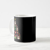 Mug Ornement de Noël Chouette Chouette Amant Noël Cade (Devant gauche)