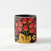 Mug Ornement d'érable de fraise (Centre)