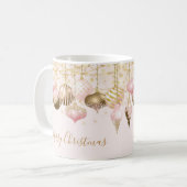 Mug Ornement d'or rose pâle (Devant gauche)