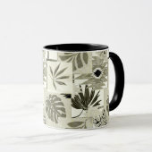 Mug Ornement exotique. (Devant droit)