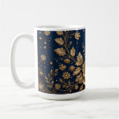 Mug Ornement floral doré (Gauche)