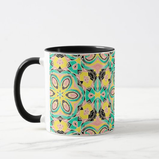 Mug Ornement rétro (Gauche)