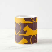 Mug Ornement traditionnel. Patter doré classique (Centre)