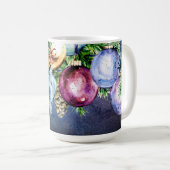 Mug Ornements d'arbre de bijoux (Devant droit)