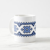 Mug ornements de broderie ukrainiens (Devant gauche)