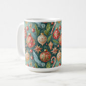 Mug Ornements de fêtes (Devant gauche)