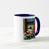 Mug Ornements de Noël (Devant droit)