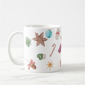 Mug Ornements de Noël (Gauche)