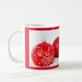 Mug Ornements de Noël (Gauche)