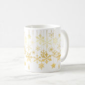 Mug Ornements en flocon de neige (Devant droit)