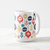 Mug Ornements rétro (Devant droit)