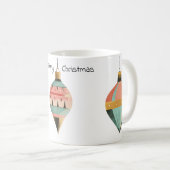 Mug Ornements Vintages dorés Mi-siècle (Devant droit)