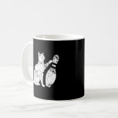 Mug Ornery Alley Cat Tipping Bowling Pin Fun Team Gift (Devant gauche)