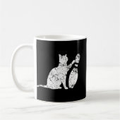 Mug Ornery Alley Cat Tipping Bowling Pin Fun Team Gift (Gauche)