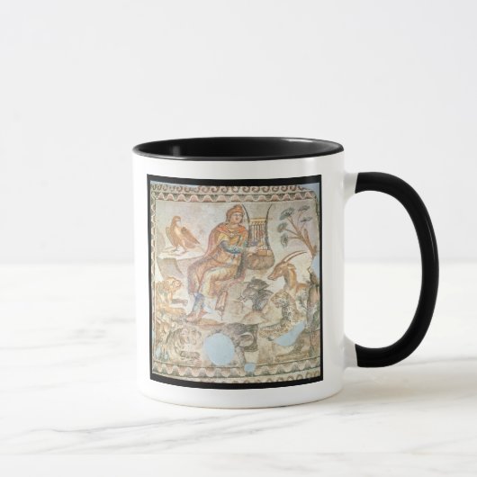 Mug Orphée jouant aux animaux, mosaïque romaine (Droite)