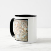 Mug Orphée jouant aux animaux, mosaïque romaine (Devant gauche)