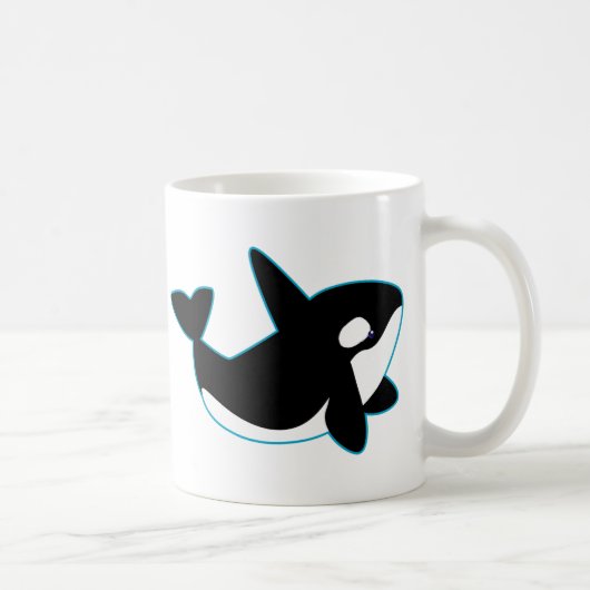 Mug Orque mignonne (épaulard) (Droite)